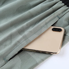 Men Fitness Shorts Quick Dry Sport Shirts Casual Beach Brand Short Camouflage