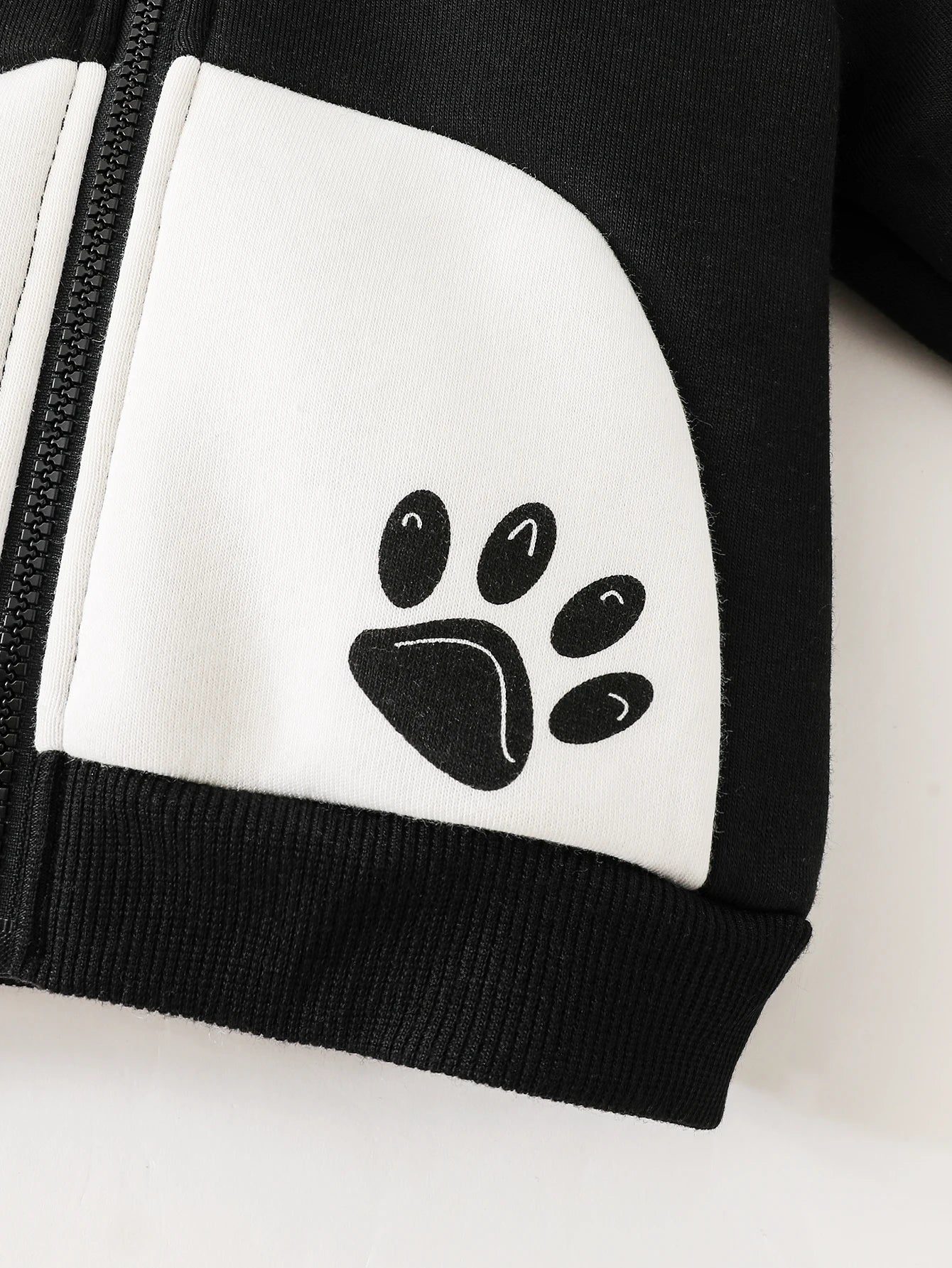 Autumn And Winter Girls Boys Coat Long Sleeve Hooded Zipper Pattern Fashion And Warm Trendy Infant Toddler