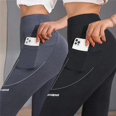 Seamless Leggings With Pocket Women Soft Workout Tights Fitness Outfits Yoga Pants