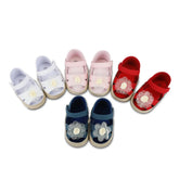 Baby Girls Shoes Spring Summer Cute Soft Retro Breathable Flower Decorate