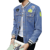 Men Jean Jacket Autumn Winter Casual Korean Men's Jacket