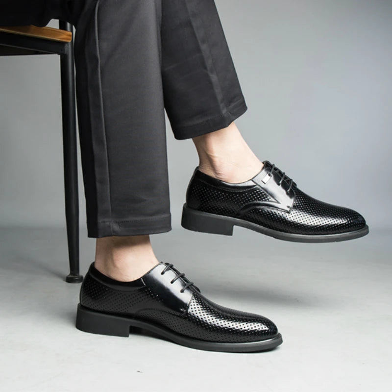 Men Business Shoes Formal Genuine Leather Shoes Men Casual Shoes Men Dress