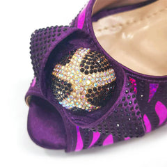 Matching Shoes and Bags: Comfortable Heels Ladies Mature Style Shoes