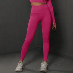 Women Seamless Yoga Pants Fitness Sports Running Sportswear Stretchy Lifting Tights