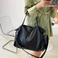 Large Black Shoulder crossbody Bags for Women Hobo Shopper Sac