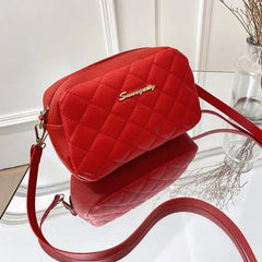 Tassel Small Messenger Bag For Women 2024 Trend Lingge Embroidery