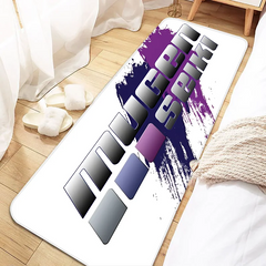 Mugen Seiki Door Mat Entrance Non-slip Doormat Washable Kitchen Carpet Living Room