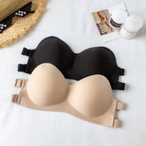 Women Bra Breathable Push UP Bras Seamless Wire Free Solid Lingerie Invisible