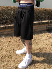 Men's Gym Fitness Loose Shorts Casual Street Hip Hop Workout Bodybuilding