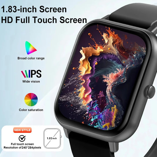 Watch 5 Upgraded Sports Smart Watch 2026 New Men Woman GPS Track HD Bluetooth Call Heart Rate IP68 Waterproof Fitness Smartwatch