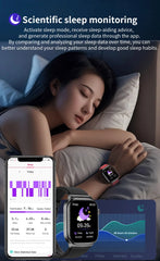 2025 New Five organ examination Health Care Smart Watch Men ECG+PPG Uric Acid Blood Fat Bluetooth Call Sports tracker Smartwatch