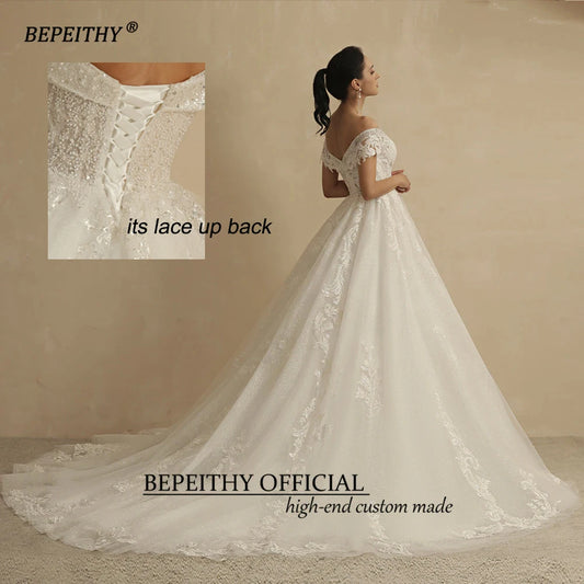 White Bridesmaid Dresses: Wedding Dresses For Women Bride Romantic Lace Sleeveless