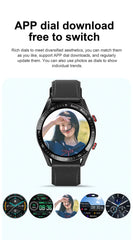 For Watch GT Series Smart Watch Men Women HD Screen Bluetooth Call GPS Tracker Heart Rate IP68 Waterproof SmartWatch 2024 New