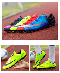 Soccer Shoes Football Boots Hight Quality Outdoor Training Cleats Turf Ankle