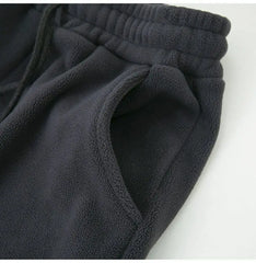 Harem Pants Women Unisex Loose Wide Leg Sweatpants High Waist Drawstring