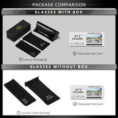 Sunglasses Men Women Polarized Sun Glasses Chameleon Anti-glare Driving