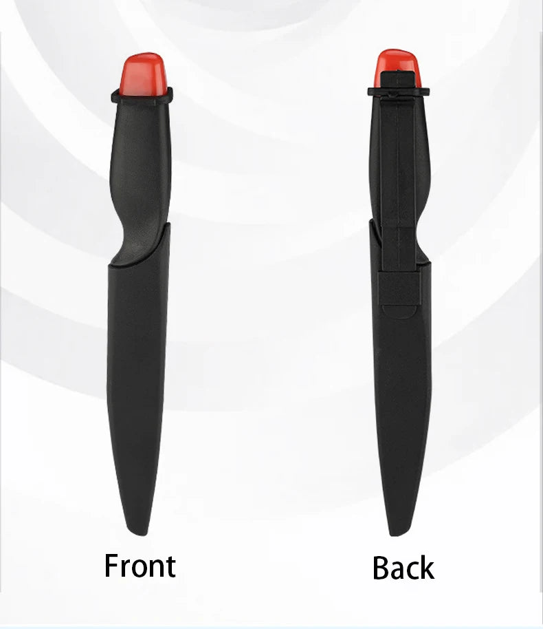 Stainless Steel Back Tooth Scaler with Scabbard Sharp Fish Knife Household Kitchen