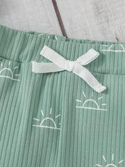 2Pcs Baby boys Spring/Autumn Long Sleeve Jumpsuit& Pant With Bow For Casual Clothing Set