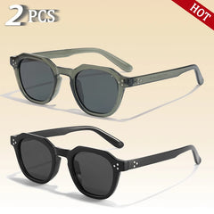 Sunglasses Men Ultralight TR90 Frame Polygon Sunglasses