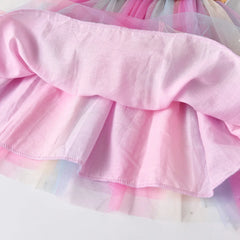 Princess Dress for Girls Kids Sleeveless Summer Dresses Children Shinny Sequins