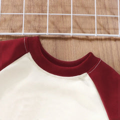 PAW Patro Print Kids Sport Clothes Sets Spring Fall Boys Spliced Sweatshirt 2-piece Suit Kids O Neck Hoodies Trousers 2pcs Set