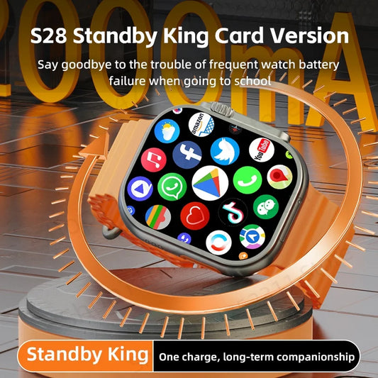 CD12 S11 Ultra 3 Smartwatch 4G 5G 2.26inch Amoled Android 12.0 Smart Watch With Rotary Camera Compass GPS WIFI 2080mAH Battery