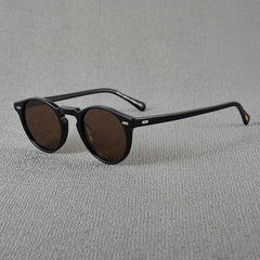 Sunglasses Men Retro Acetate Frame Sunglass Women Outdoor Driving