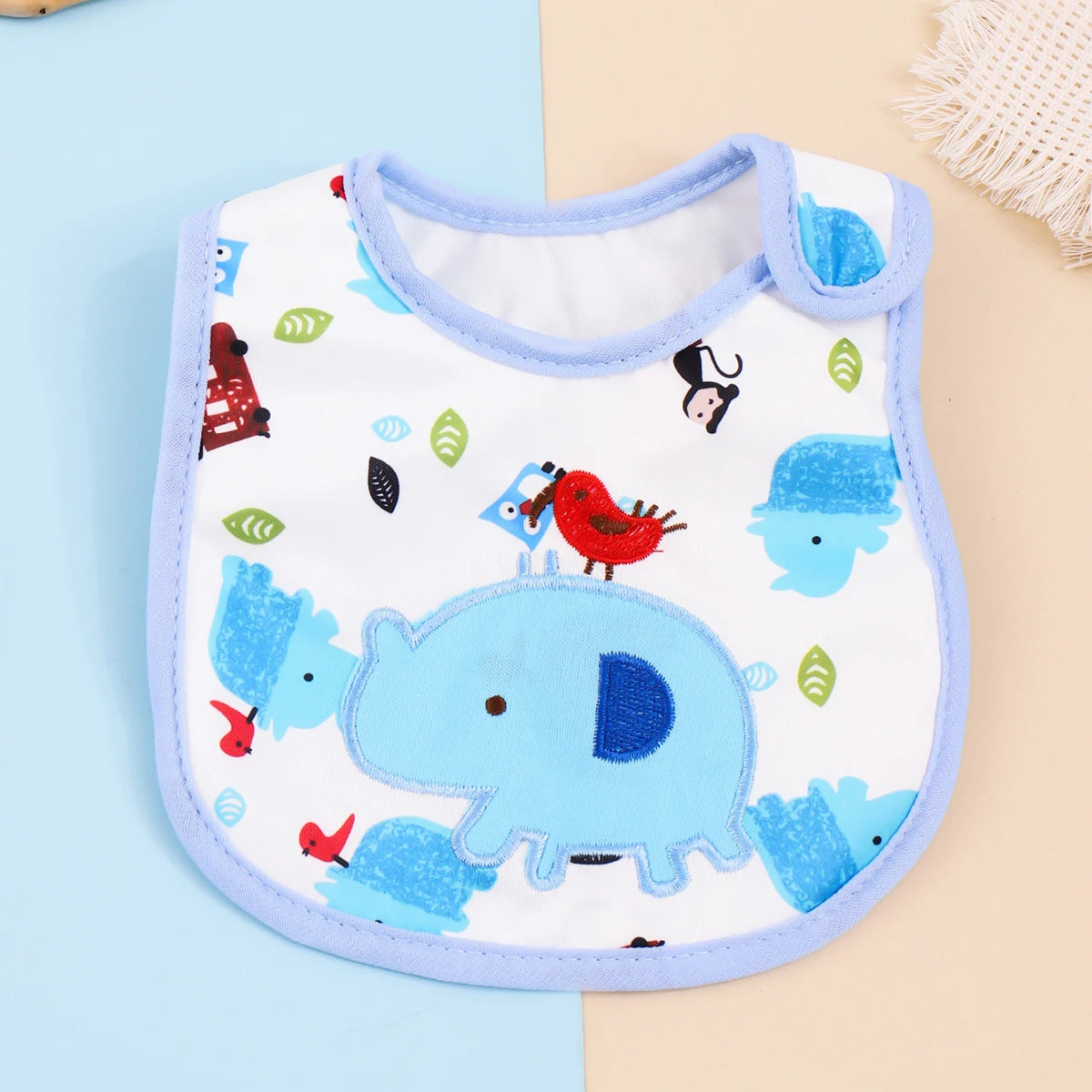 Baby Girl Boy Feeding Bibs Waterproof Apron Cartoon Towel Kids Toddler Dinner baberos Bandanas Burp Cloths