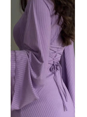 Evening Dresses: Vintage Long Dresses Women Autumn Long Sleeve