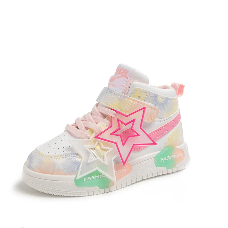 Spring Kids Shoes Fashion Classic Non-slip Children Sneakers