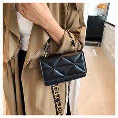 Winter Large Shoulder Bags for Women Stone Pattern PU Leather Crossbody Bags
