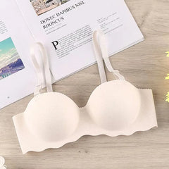Bras Push Up Seamless Underwear for Women Solid Color Wireless Lingerie