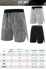 Men Fitness Shorts Quick Dry Sport Shirts Casual Beach Brand Short Camouflage