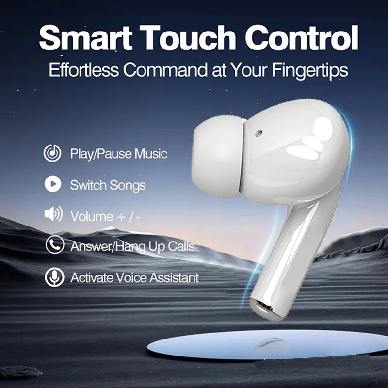 Air Pro ANC Wireless Earphone Bluetooth Headsets Pro 2 Active Noise Cancellation Wireless Charging TWS Earbuds Stereo With Box