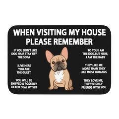 West Highland White Terrier Dog Floor Door Kitchen Bath Mat Anti-Slip Outdoor Westie