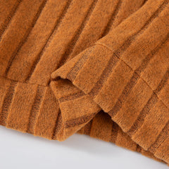 2025 Boys Autumn Winter Long Sleeve sweater suits Solid Color Block Pants Set Kids Outfit Casual Comfortable Clothing