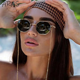 Sunglasses Women With Chain Brand Fashion Unique Trends