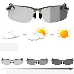 Sunglasses Driving Fishing Chameleon Glasses Change Color Sun Glasses