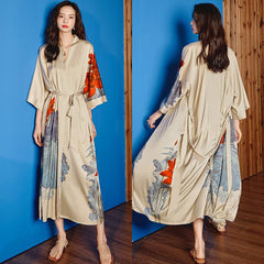 Tie-Back Maxi Slip Dress for Women