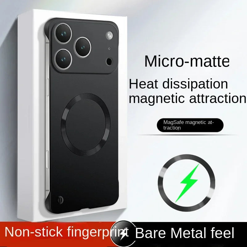 For iPhone 17 Magsafe Magnetic Phone Case For iPhone 17 Pro Max 17 Air Camera Protect Cover