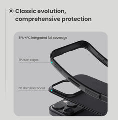 iPhone 16 Pro Max / 16 Pro Case Back Cover Frosted Hard 360 Bumper Cases Camera Protection