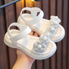 Summer Girls Sandals Kids From 2-9 Years Princess Shoes Casual School Kids Shoe