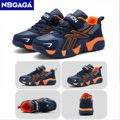 Children Boys Shoes School Sports Fashion Leather For Kids Tennis Casual Sneakers