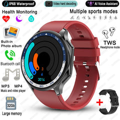 For OPPO Watch X High-End Business Watch Men 32Gb Memory Video Playback Smart Watch Sports Fitness Waterproof Bracelet 2025 New