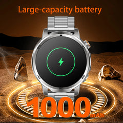 2026 New T-REX3 Outdoor Smart Watch 1.85inch AMOLED 1000mAh Large Battery 5ATM Waterproof Voice Call Sports Men Fitness Bracelet