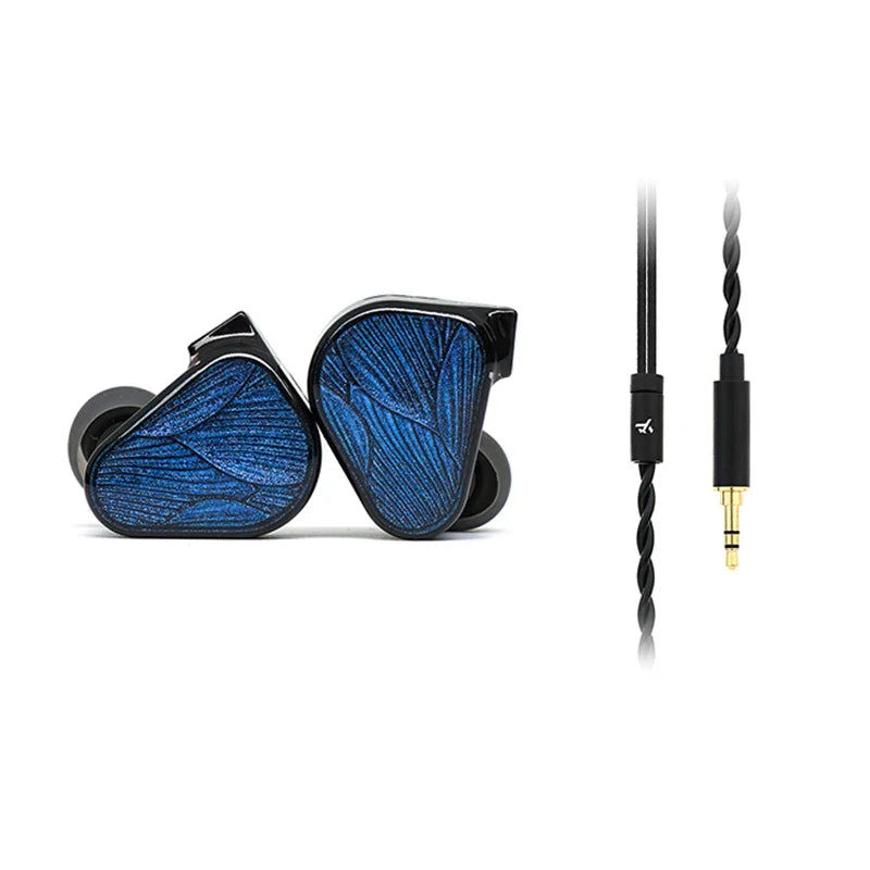 TRUTHEAR Zero:BLUE2 earphone Dual Dynamic Drivers lEMs with Detachable Cable in Ear Headphone 0.78mm 2pin 3.5mm plug