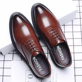 Men Suit Shoes Party Men's Dress Shoes Italian Leather Zapatos Hombre Formal Shoes
