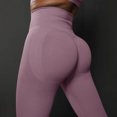 Women Seamless Yoga Pants Fitness Sports Running Sportswear Stretchy Lifting Tights