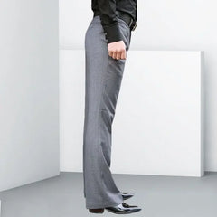 Social Tailoring Tressed Trousers for Men Slim Fit Man Suits Pants Plus Big Size