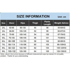Jeans Women 9XL 8XL 7XL High Waist Plus Size Pencil Pants Loose Stretched Trousers